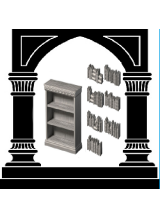 3D Printed - Bookcase E